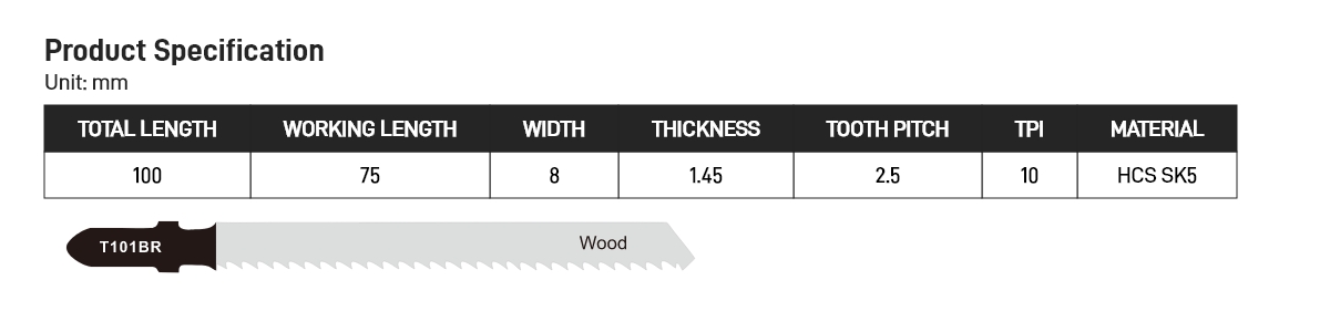 Jig Saw Blade