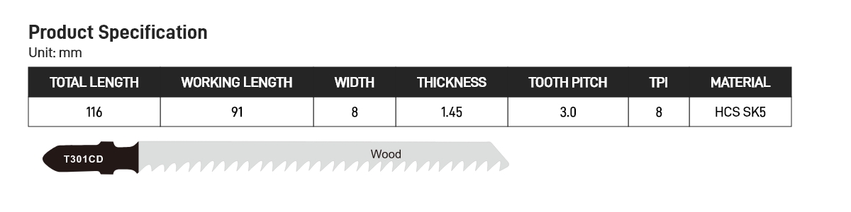 Jig Saw Blade