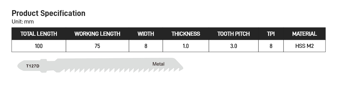 Jig Saw Blade