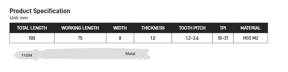 Jig Saw Blade