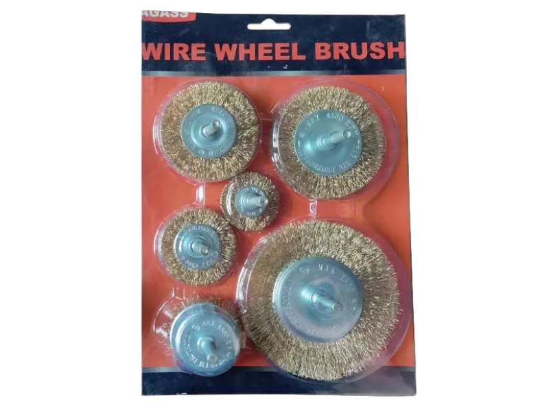 6Pcs Steel Wire Brush Set