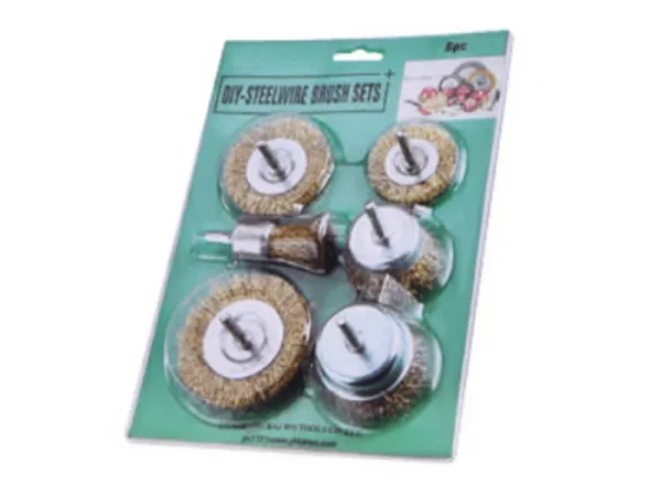 6Pcs Steel Wire Brush Set