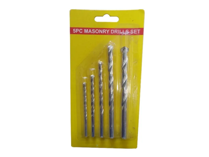 5Pcs Masonry Drill Bit