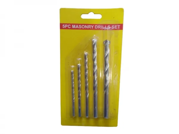 5Pcs Masonry Drill Bit