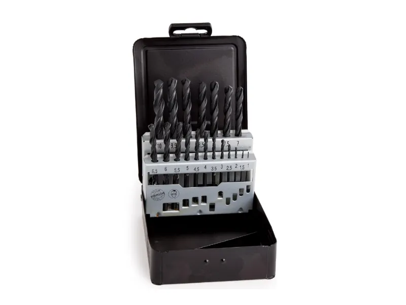 19Pcs HSS Twist Drill Bit