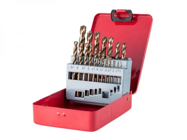 19Pcs HSS Twist Drill Bit 