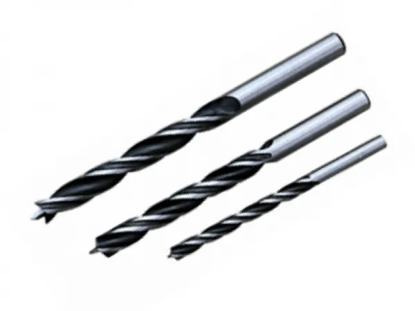 Rolled Double Flute Wood Drill Bit